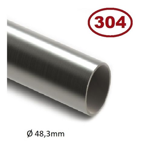 Tubo 48,3x2.0mm de aço inoxidável