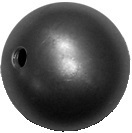 Boule diamètre Ø-50mm Elément fileté  M-8mm