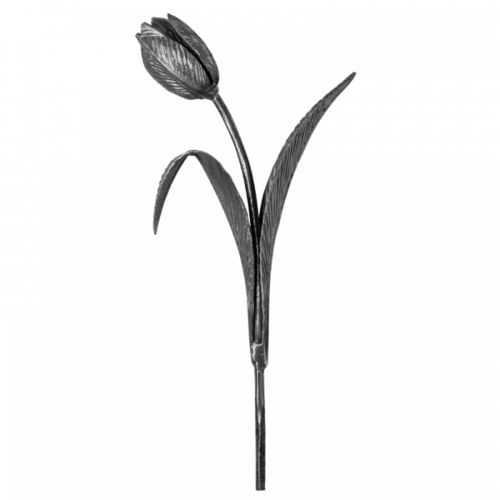 Tulipán de hierro 175x410mm