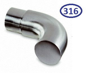Tapón tubo / Terminación pasamano  - Ø48,3mm