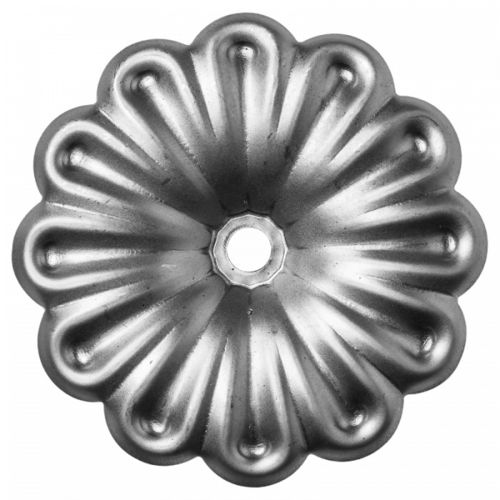 Elemento de hierro forjado: flor Ø68mm