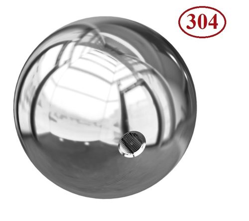 Esfera vazia com rosca M10 - diâmetro Ø80mm