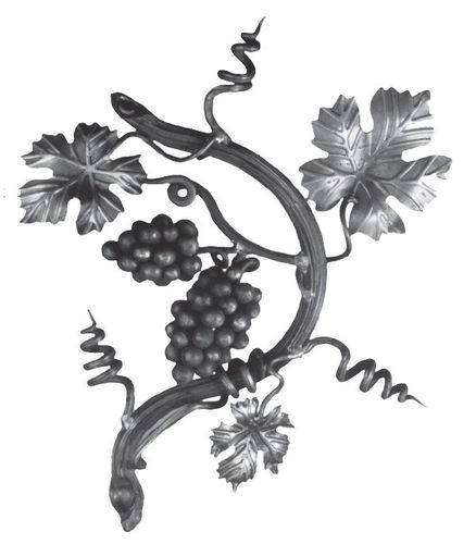 Ramo uva, grande - hierro