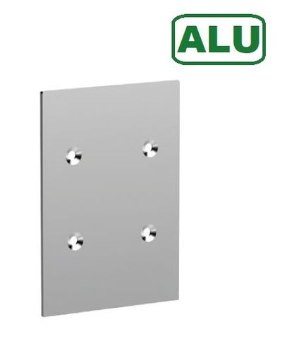 Tapón exterior perfil ALUSMART A50, aluminio