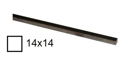 Tige lisse – 14x14mm (1000mm)
